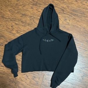 Fleo Crop Batwing Hoodie